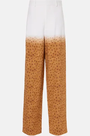 Loewe Printed jersey wide-leg pants