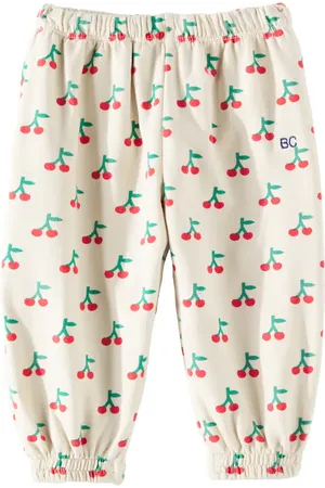 Bobo Choses Cherry cotton-blend jersey sweatpants