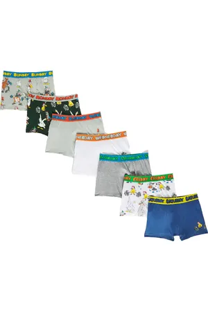 Stella McCartney Set of 7 cotton-blend jersey briefs