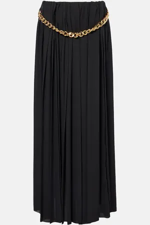 Balenciaga Pleated maxi skirt