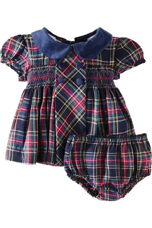 La Coqueta Baby Arcadia cotton-blend dress and bloomers set