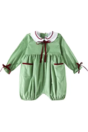 La Coqueta Baby Grenada cotton dress and bloomers set