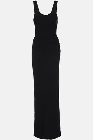 Tom Ford Side-slit bustier gown