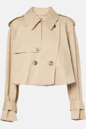 J.W.Anderson Cotton cropped trench coat