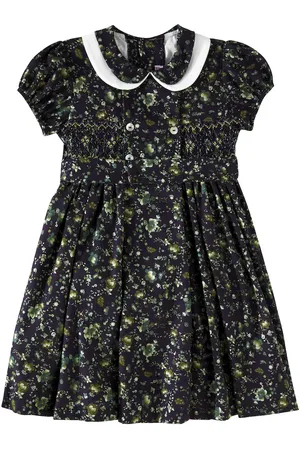 La Coqueta Arcadia floral smocked cotton dress