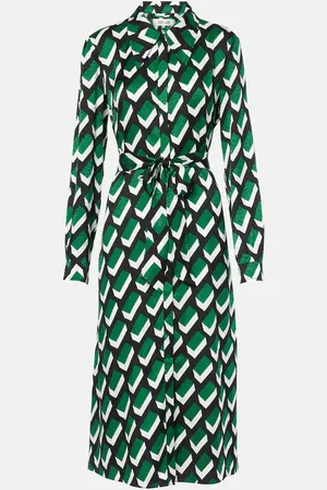 Diane von Furstenberg Gizelle jacquard midi dress