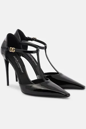 Dolce & Gabbana DG patent leather pumps