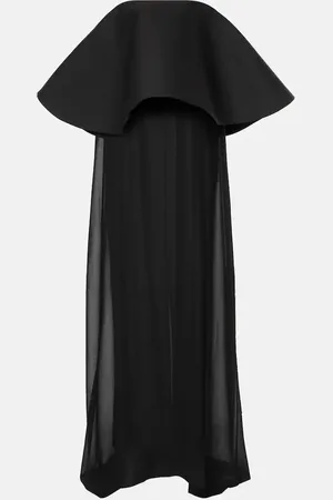 Jacquemus La Robe Vela wool and silk maxi dress