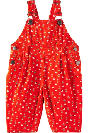 Stella McCartney Baby printed cotton playsuit