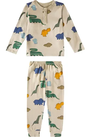 Liewood Wilhelm printed cotton jersey pajamas