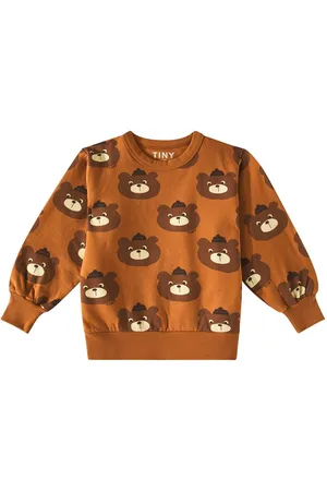 Tiny Cottons Bears cotton-blend jersey sweatshirt