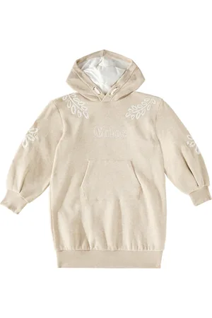 Chloé ChloÃ© Kids Logo cotton jersey sweatshirt dress