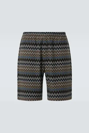 Missoni Zigzag cotton Bermuda shorts