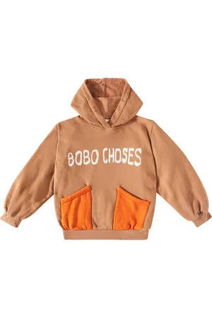 Bobo Choses Shadow logo cotton jersey hoodie