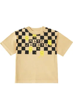 Marc Jacobs Logo checked cotton T-shirt