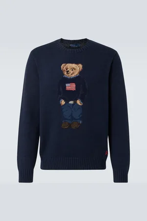 Ralph Lauren Polo Bear cotton and linen sweater