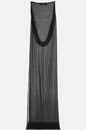 Jacquemus The Ameno silk-blend gown