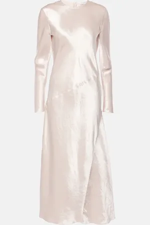 Max Mara Elogio satin maxi dress