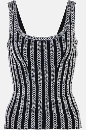Missoni Zigzag sequined tank top