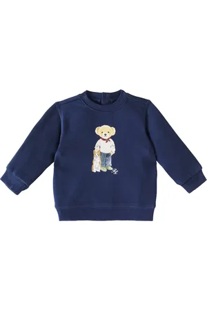 Ralph Lauren Baby Polo Bear cotton-blend sweatshirt