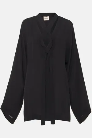 Khaite Mehna silk minidress