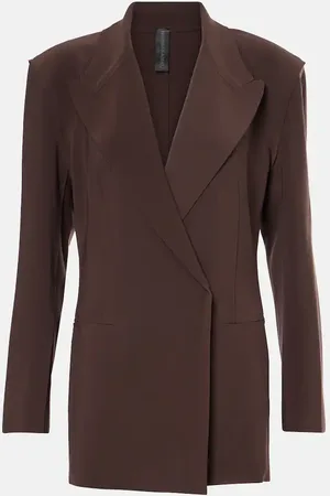 Norma Kamali Belted blazer