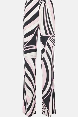 Puccini Iride jersey satin straight pants