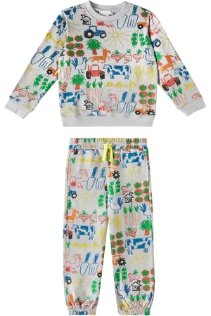 Stella McCartney Printed cotton tracksuit
