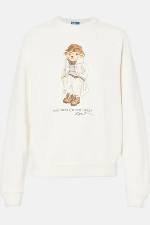 Ralph Lauren Polo Bear cotton-blend jersey sweatshirt