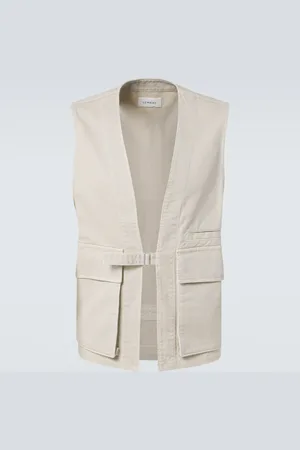 LEMAIRE Cotton twill vest