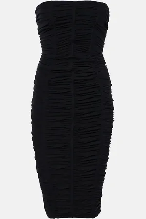 The Attico Tulle bustier dress