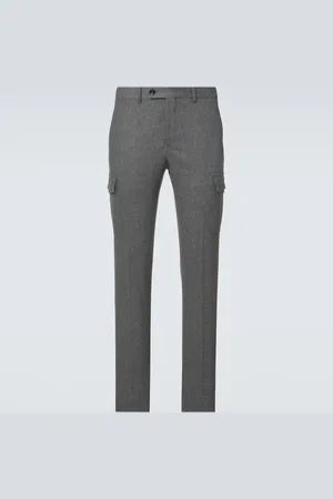 Incotex Wool and cashmere tapered pants