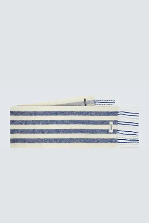 Jacquemus Carro striped wool-blend jacquard scarf