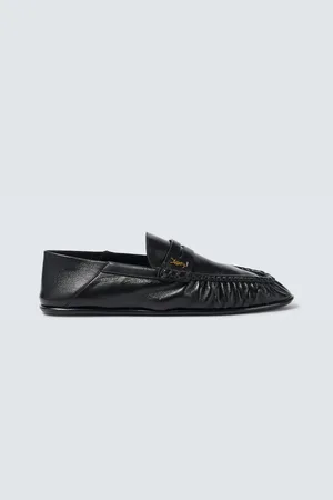 Saint Laurent Le Loafer leather penny loafers