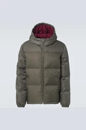 Gucci GG canvas down jacket