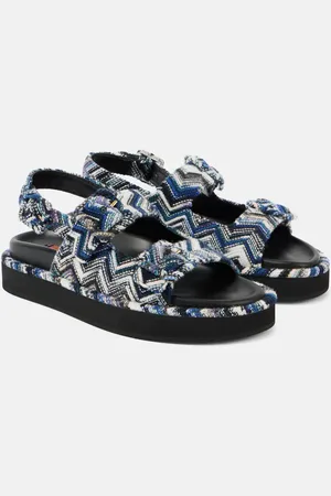 Missoni Zigzag slingback sandals