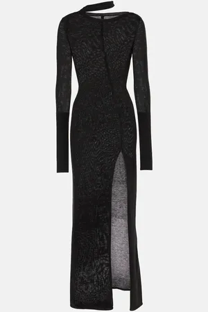 Didu Knit cutout turtleneck maxi dress