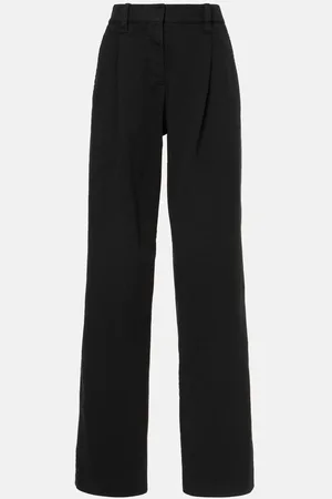 Brunello Cucinelli High-rise wide-leg jeans
