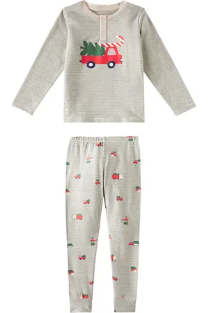 Liewood Wilhelm striped cotton-blend pajamas