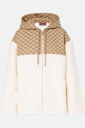 Gucci sherpa jacket hotsell