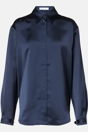 Proenza Schouler White Label Raven satin shirt
