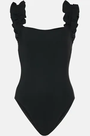 Karla Colletto Willow ruffled swimsuit