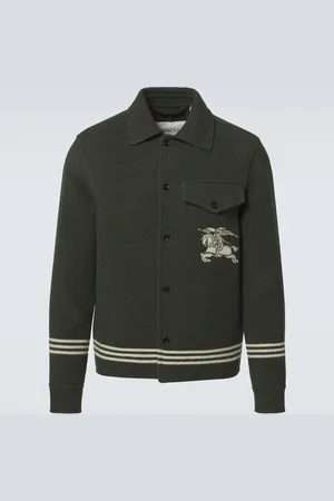 Burberry EKD virgin wool overshirt