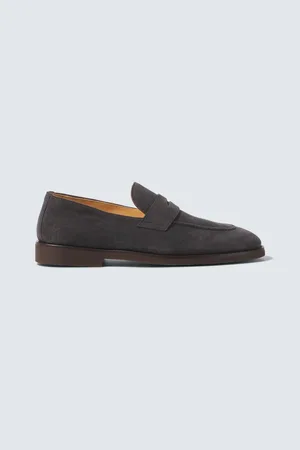 Brunello Cucinelli Suede penny loafers