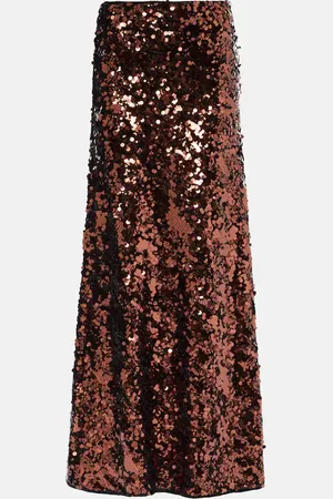 Ganni Sequined maxi skirt