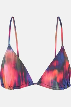 ERES Spatiale printed bikini top