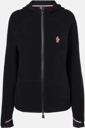 Moncler Logo fleece hoodie