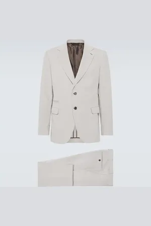 BRIONI Trevi cotton and cashmere corduroy suit