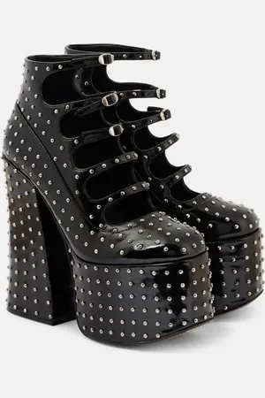Marc Jacobs Kiki studded leather platform ankle boots