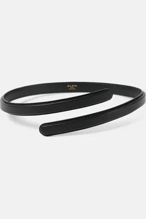 Alaïa AlaÃ¯a Flex Thin Twist leather belt